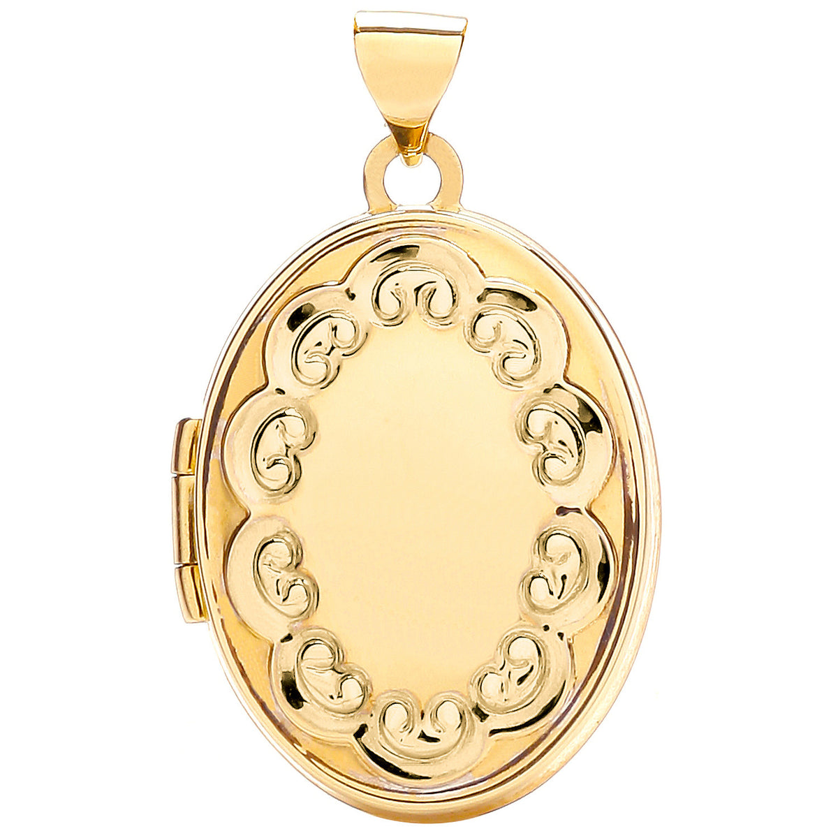 Y/G Oval Shaped Locket
