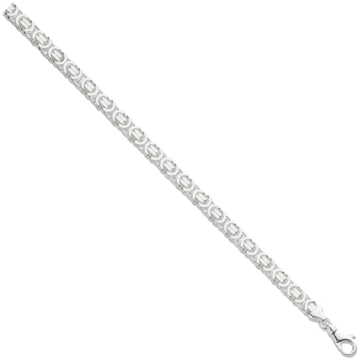 Silver 7mm Byzantine Chain