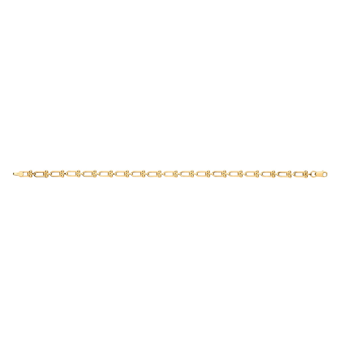Y/G Bike Lock 4.7mm Ladies Bracelet