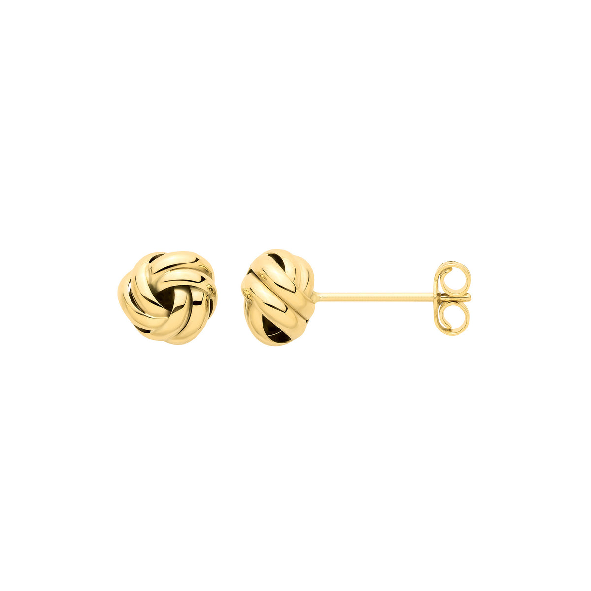 Y/G Knot 6.8mm Studs