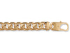 Yellow Gold Tight Link Curb Bracelets TGC-BR0052