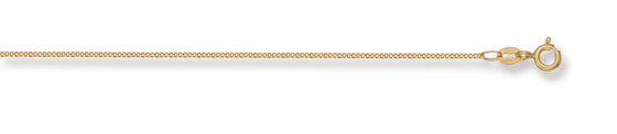 Yellow Gold Traditional Classic Curb Chain TGC-CN0083