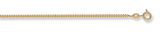 Yellow Gold Traditional Classic Curb Chain TGC-CN0087