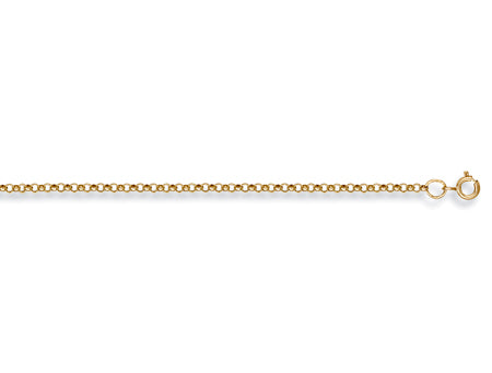 Yellow Gold Round Belcher Chain TGC-CN0113