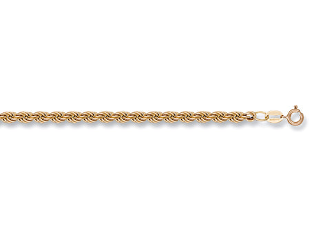 Yellow Gold Hollow Rope Chain TGC-CN0139