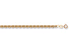 Yellow Gold Hollow Rope Chain TGC-CN0139