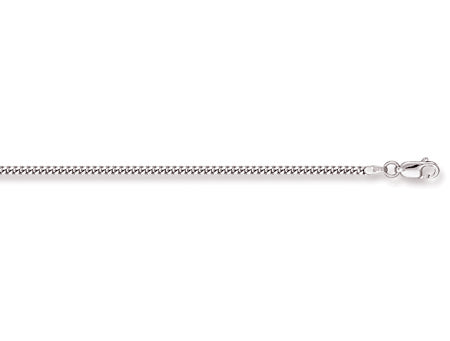White Gold Traditional Classic Curb Chain TGC-CN0361