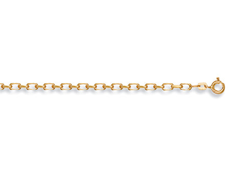 Yellow Gold Diamond Cut Belcher Chain TGC-CN0066