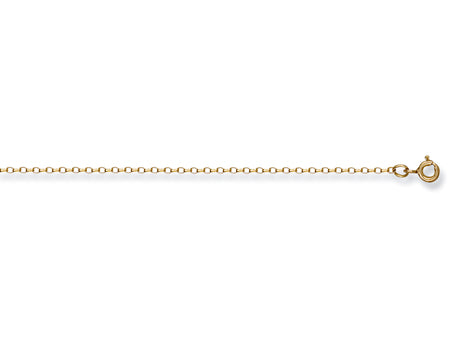Yellow Gold Open Diamond Cut Belcher Chain TGC-CN0099