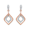 18ct Rose Gold 0.30ct Diamond Drop Earrings  TGC-DER0207