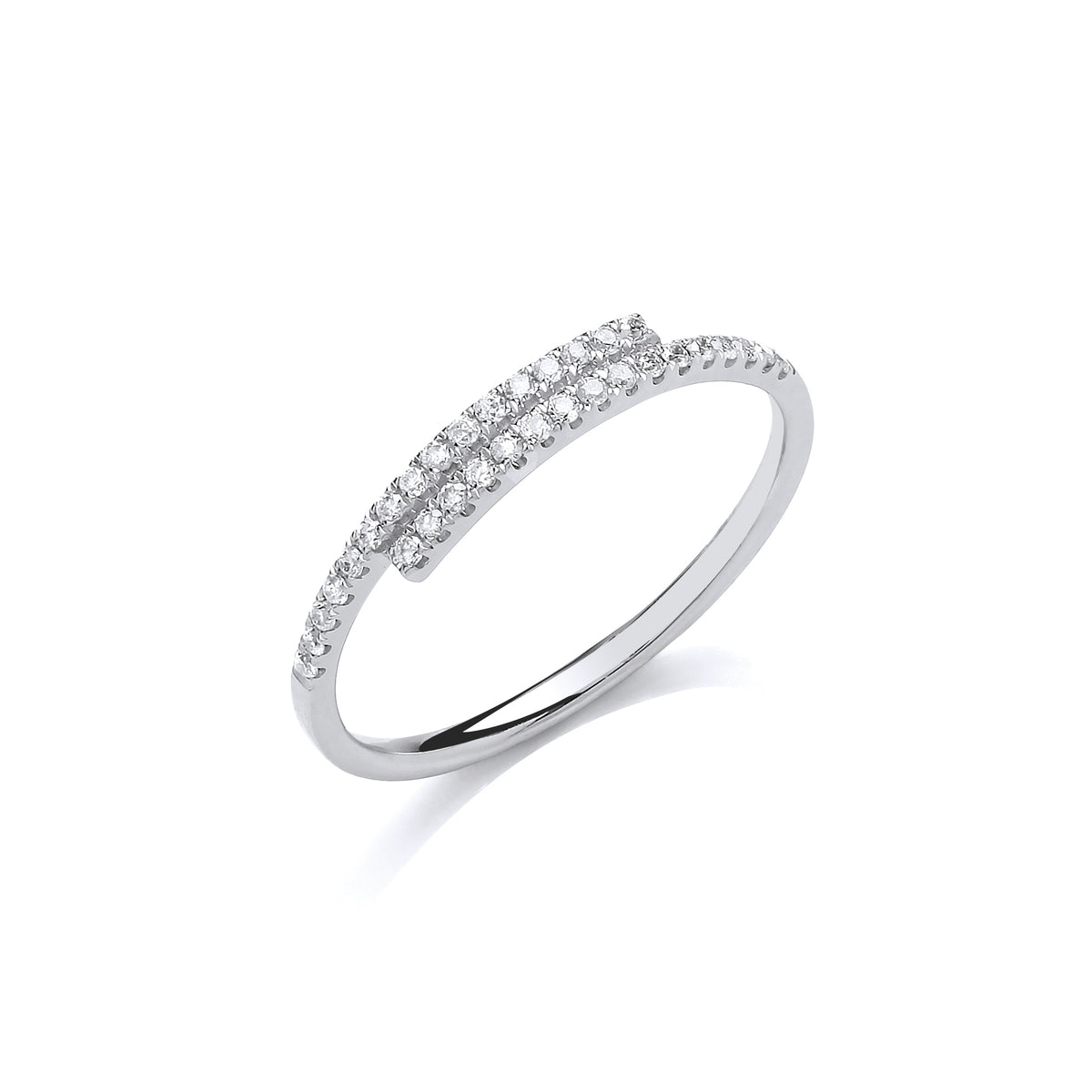 Eternity and half eternity rings