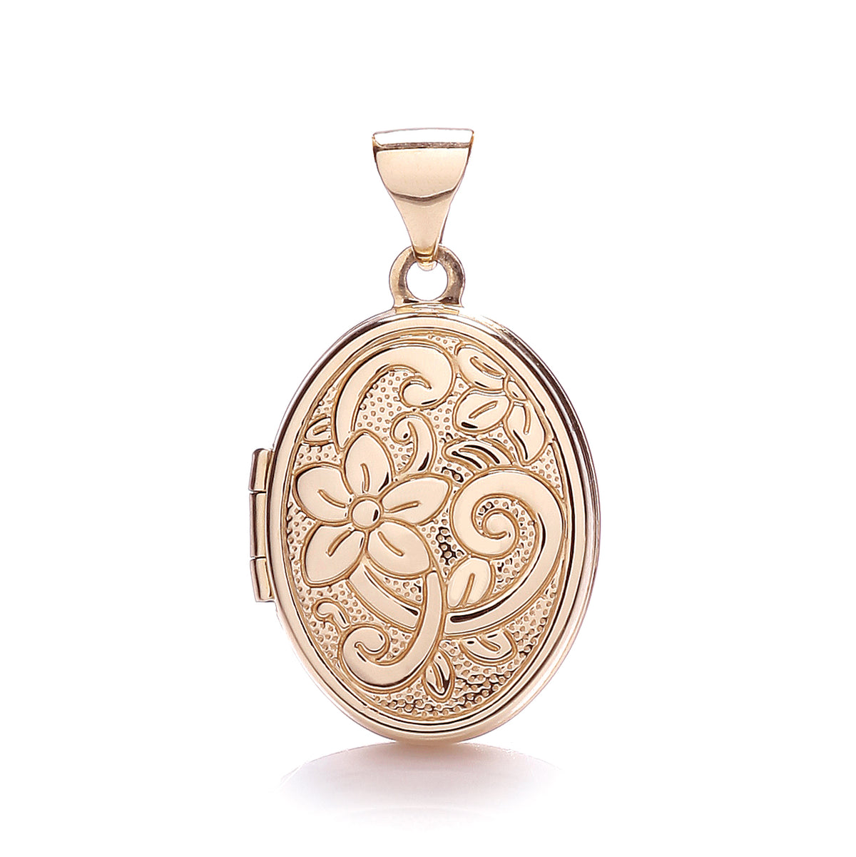 Rose Gold Oval Shaped Locket TGC-LK0135