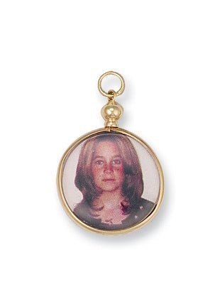 Yellow Gold Small Picture Frame Pendant TGC-PD0233