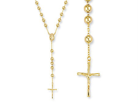 Gold Rosary Beads