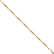 Y/G 3.7mm Panther Link Ladies Bracelet