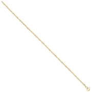 Y/G 1.9mm Hollow Singapore Chain