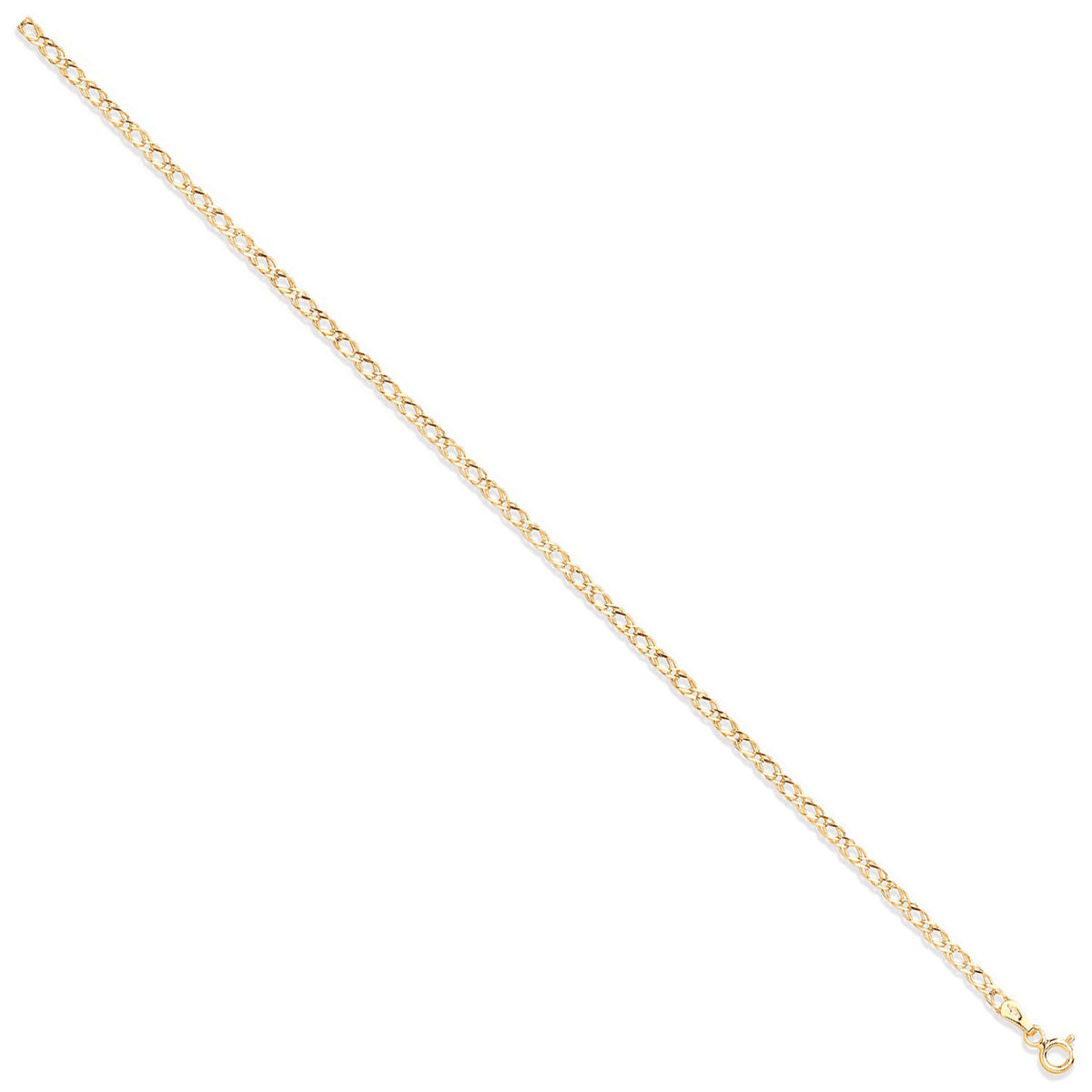 Y/G 2.6mm Hollow Double Curb Chain