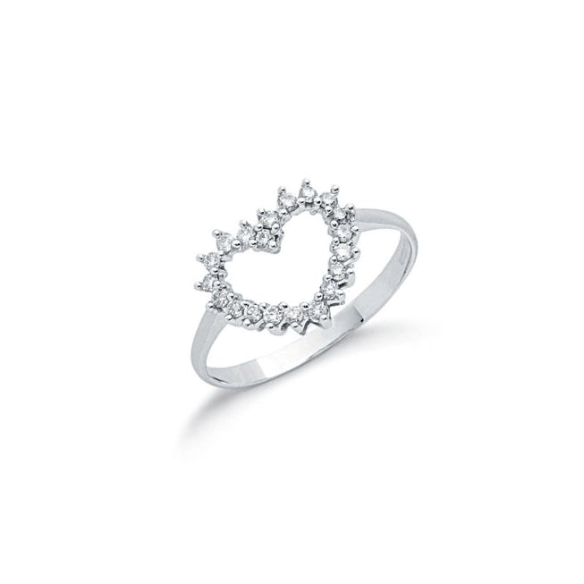 Crossover, infinity, heart and wishbone rings
