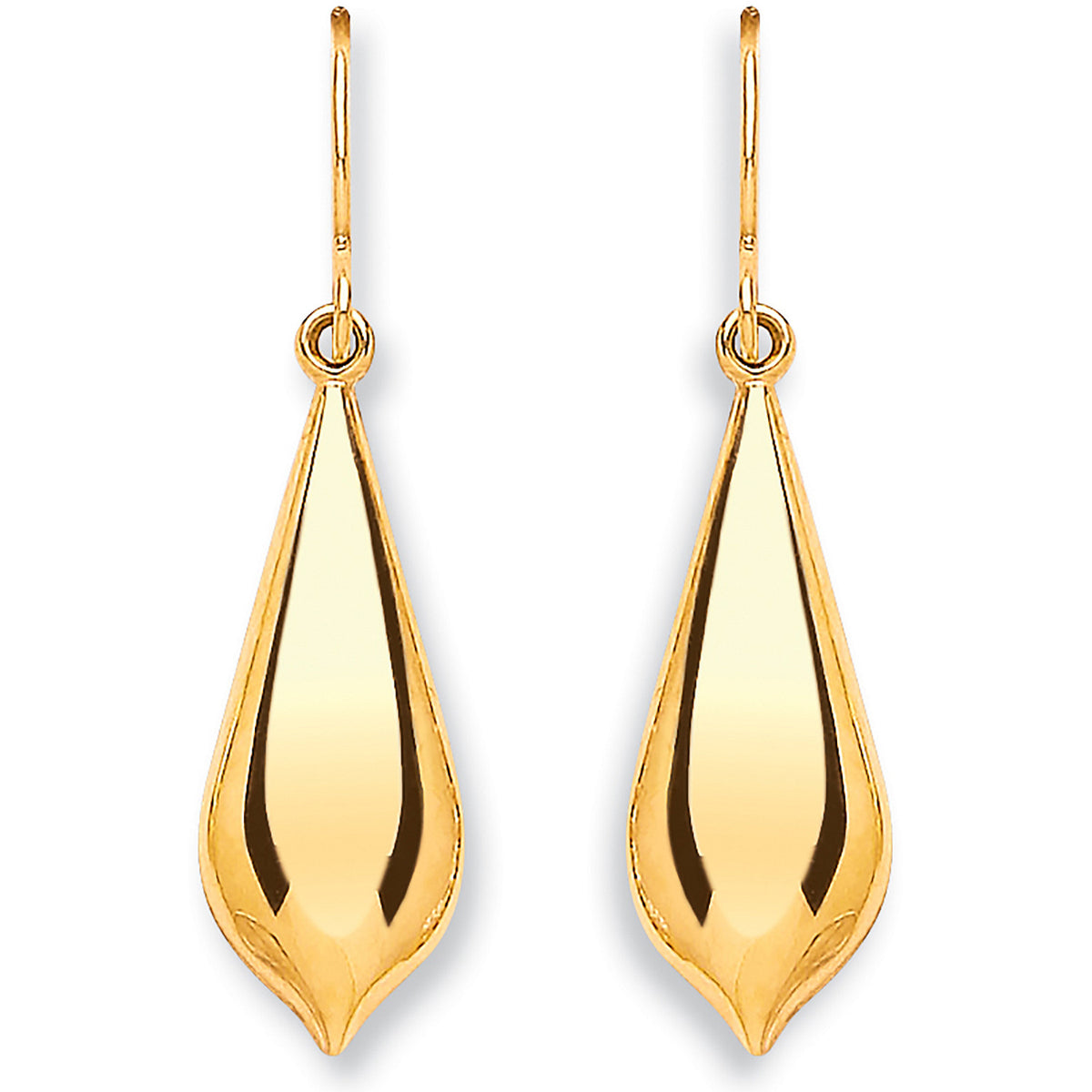 Y/G Pear Shape Drop  Earrings