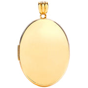 Y/G Oval Plain Locket