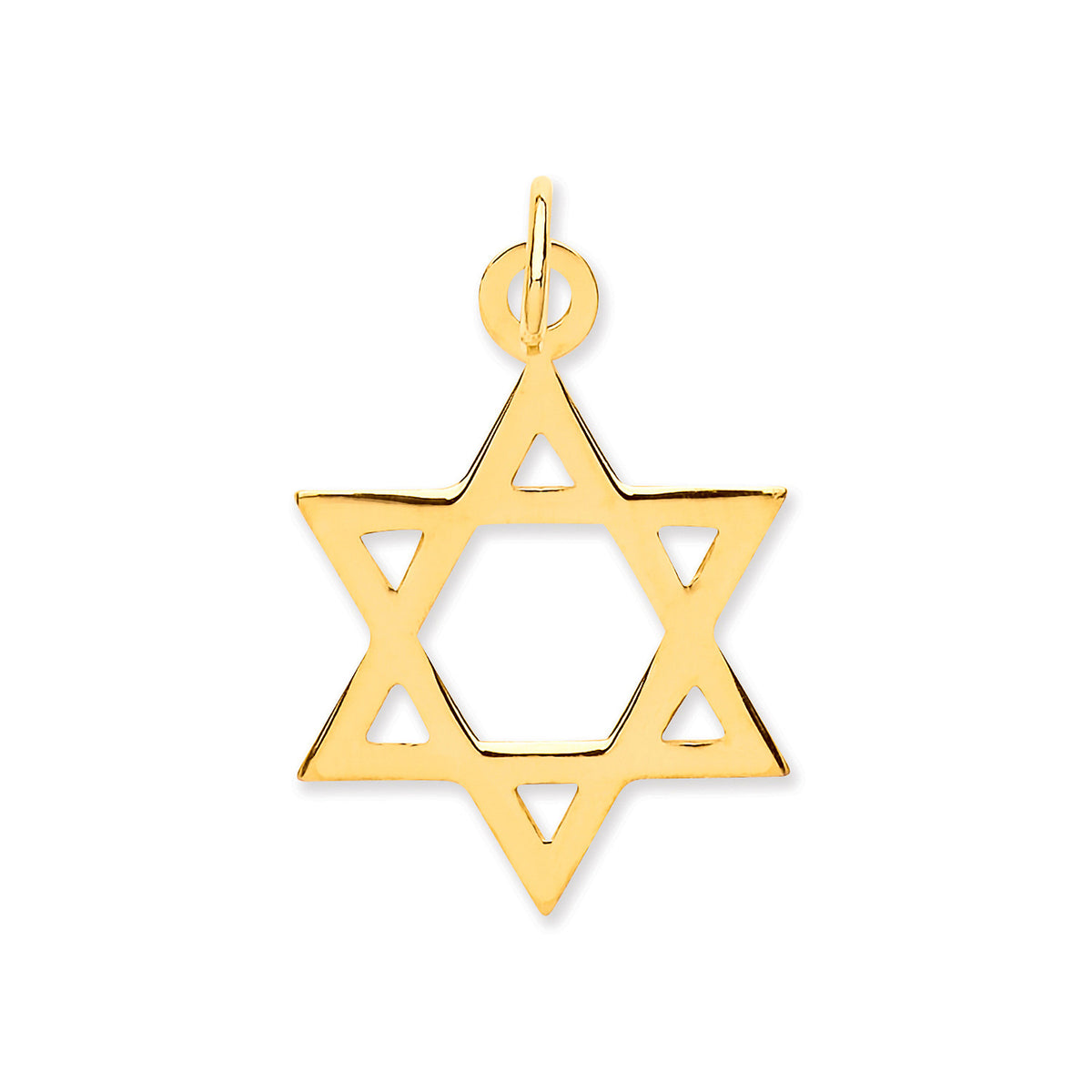 Y/G Star of David Pendant