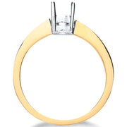 18ct Y/G Ring Mount 0.30-0.35ct