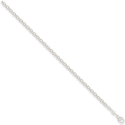 Silver 3.2mm Diamond Cut Belcher Chain
