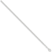 Silver 4.8mm Diamond Cut Belcher Chain