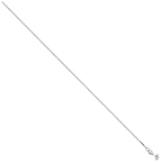 Silver 1.1mm Box Chain