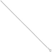 Silver 2.4mm Round Belcher Chain