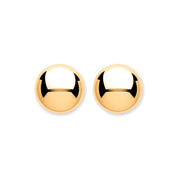 9ct Y/G 7mm Button Ball Studs