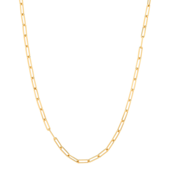 Y/G Paper Clip Hollow 4.6mm Necklace/Bracelet
