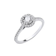 18ct White Gold 0.75ctw Ring