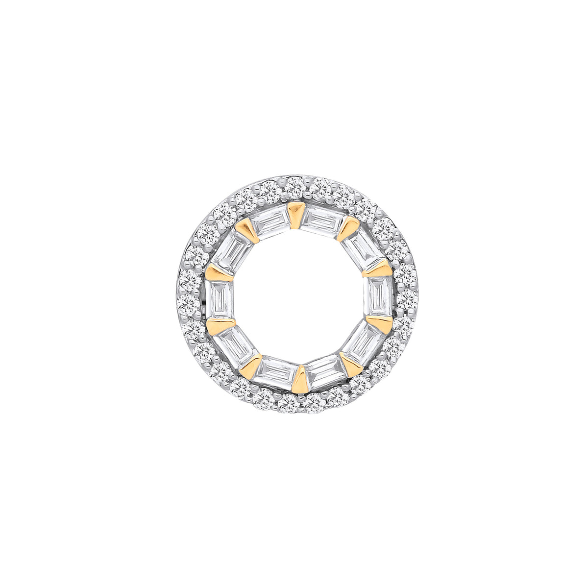18ct Yellow Gold 0.35ctw Pendant