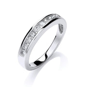 9ct W/G 0.35ct Diamond Eternity Ring