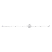 Silver Tree of Life Ladies Bracelet