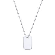 Silver Dog Tag