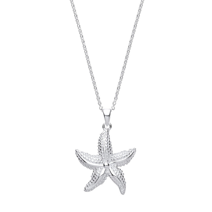 Starfish Silver Necklace