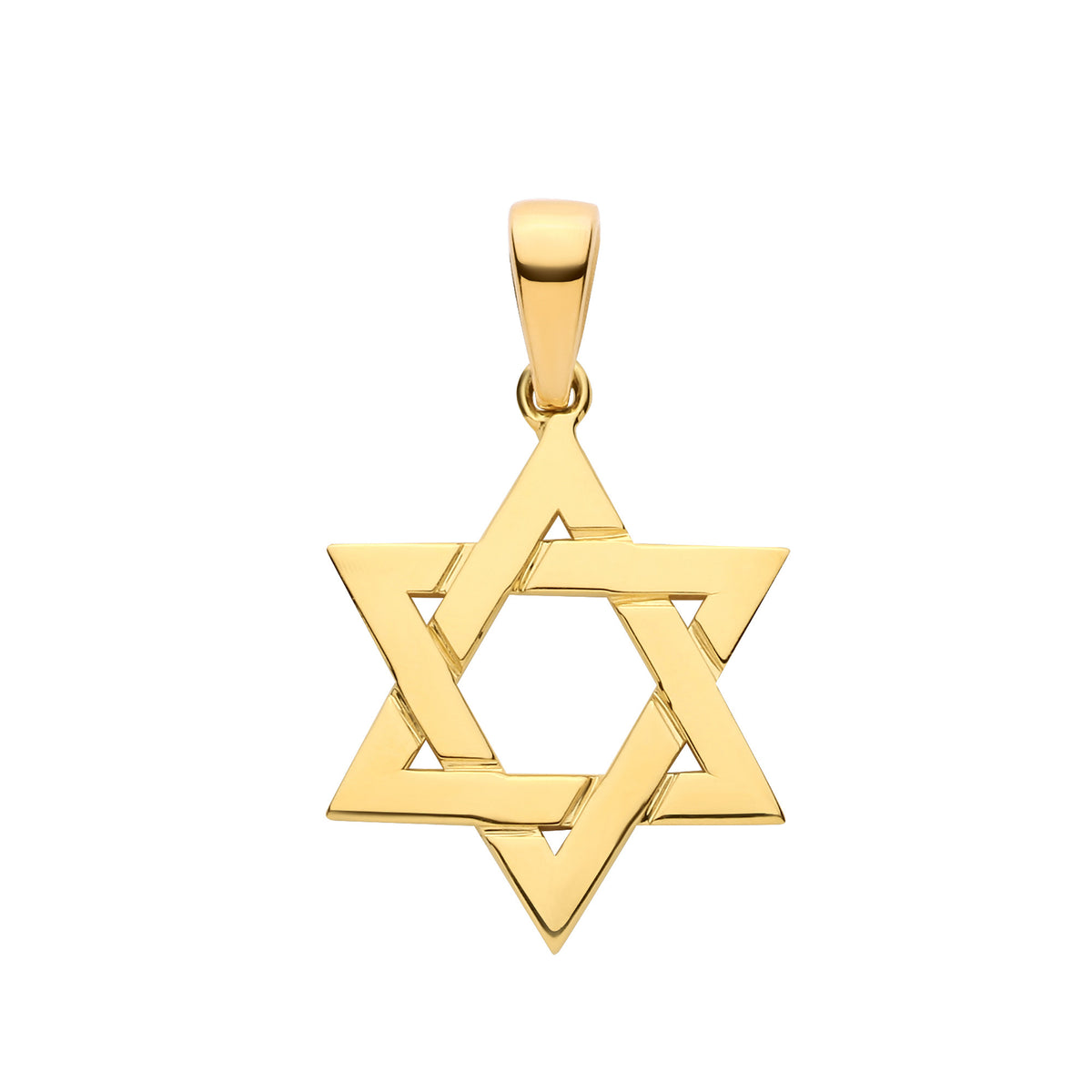 Y/G Star of David Pendant