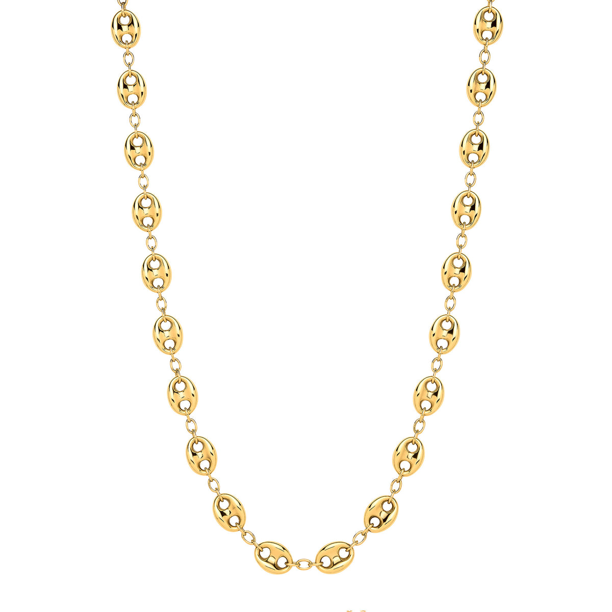 Y/G Coffee Bean Link Necklace/Bracelet