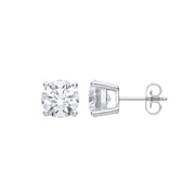 9ct White Gold 3.00ctw Solitaire LAB GROWN Diamond Earrings IGI Certified