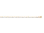 Yellow Gold Figaro Anklet TGC-AC0001