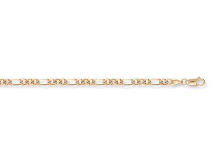 Yellow Gold Figaro Anklet TGC-AC0003