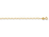 Yellow Gold Heart Anklet TGC-AC0033
