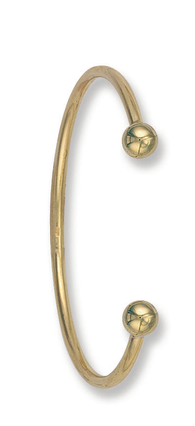 Yellow Gold Maiden Torque Bangle TGC-BN0140