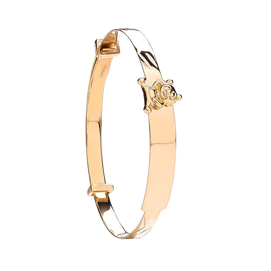 Yellow Gold Baby Hook Bangle TGC-BN0246 - Gold Centre Fulham