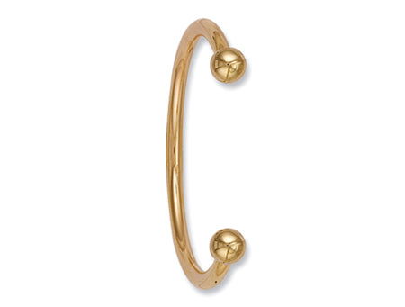 Yellow Gold Ladies 5mm Torque Bangle TGC-BN0029-LB