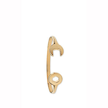 Yellow Gold Baby Spanner Bangle TGC-BN0383