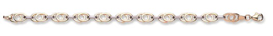 White & Yellow Gold Fancy Bracelet TGC-BR0590