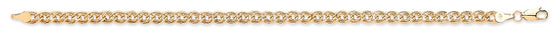 Yellow Gold Hollow Link Ladies Bracelet TGC-BR0611